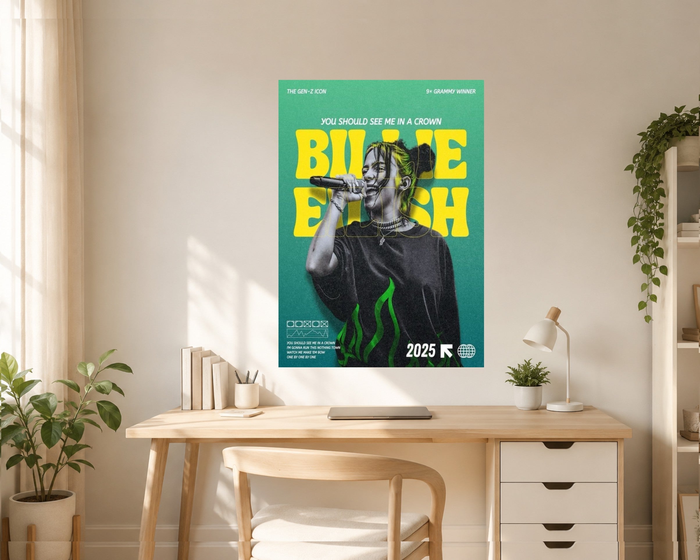 Billie Eilish A5 Poster PN2