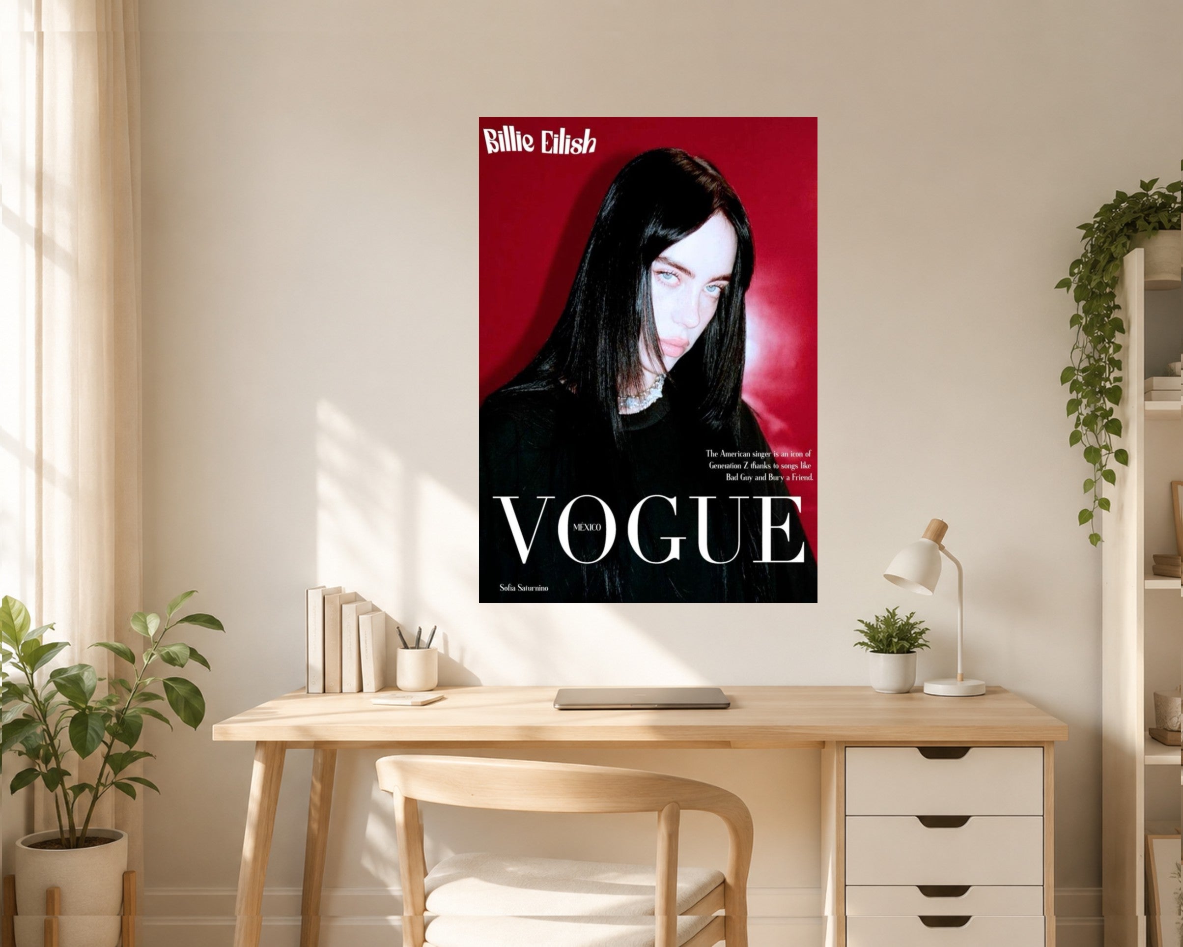 Billie Eilish A5 Poster PN3