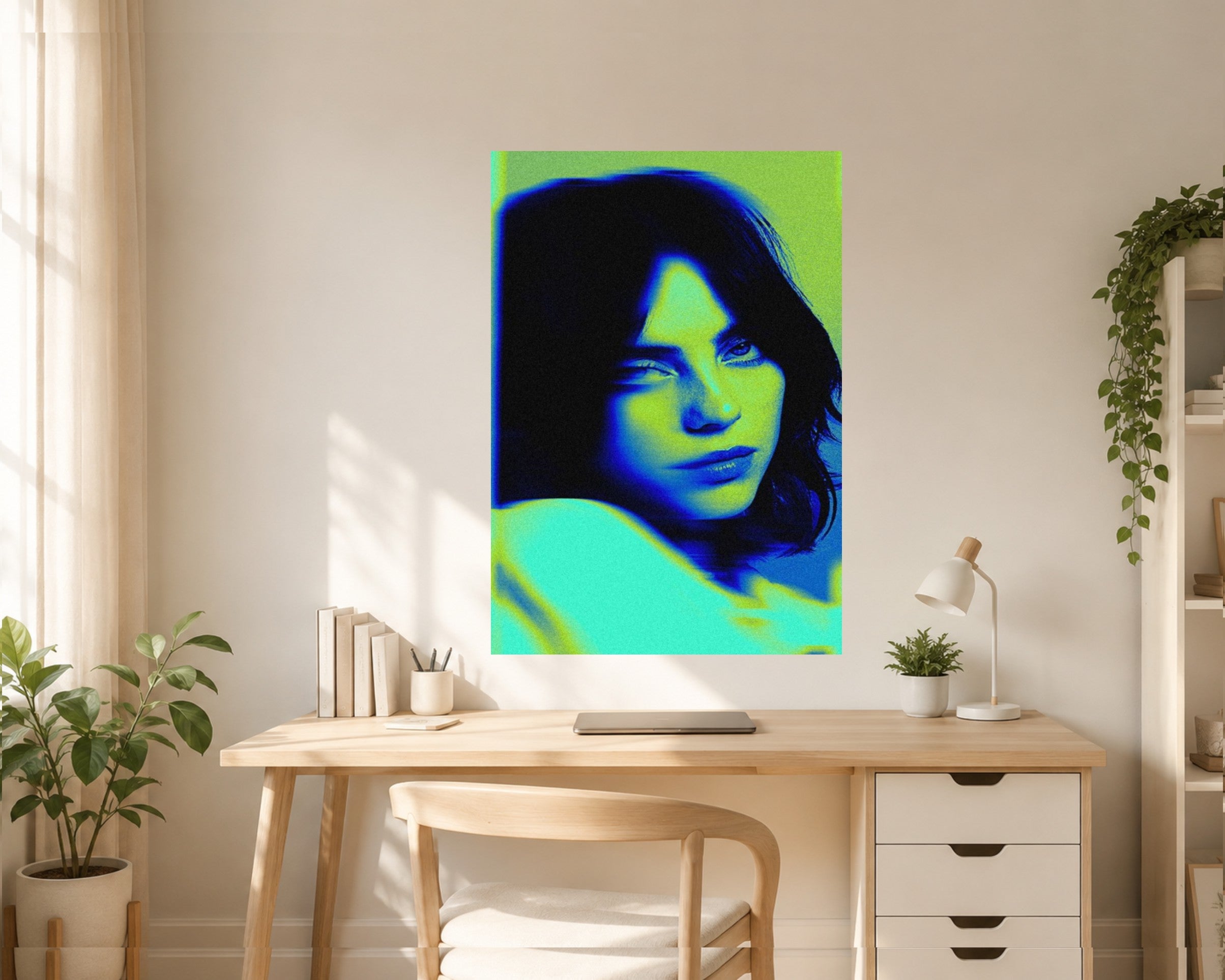 BILLIE EILISH Neon Asthetic Poster PN1