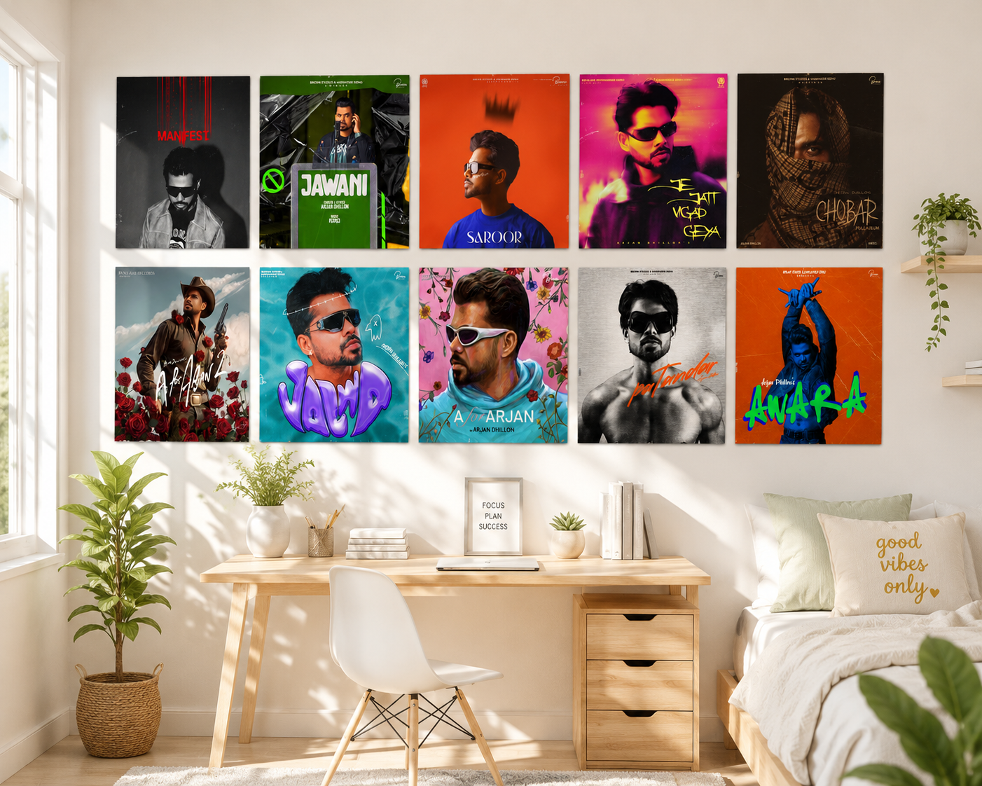 Arjan Dhillon A5 Posters Combo