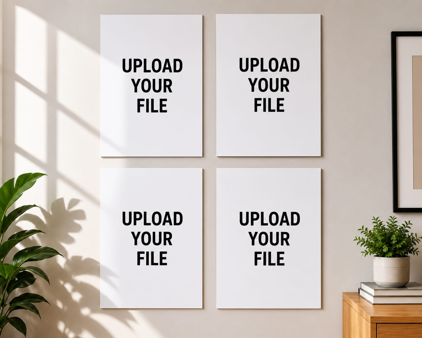 Custom Posters Set of 4 Posters