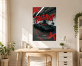 PAGANI CAR A5 poster PN24