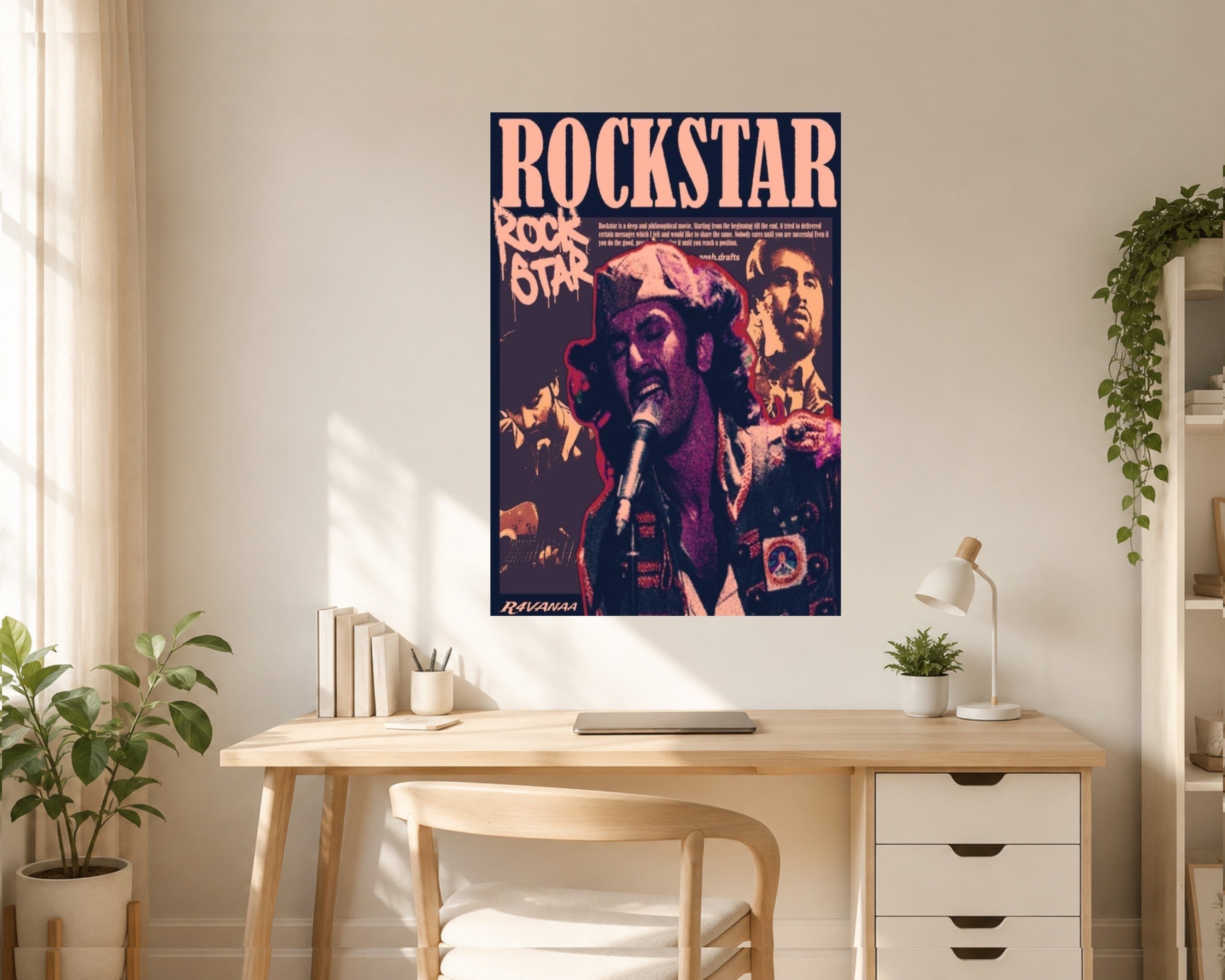 ROCKSTAR-Ranbir Kapoor A5 Poster PN31